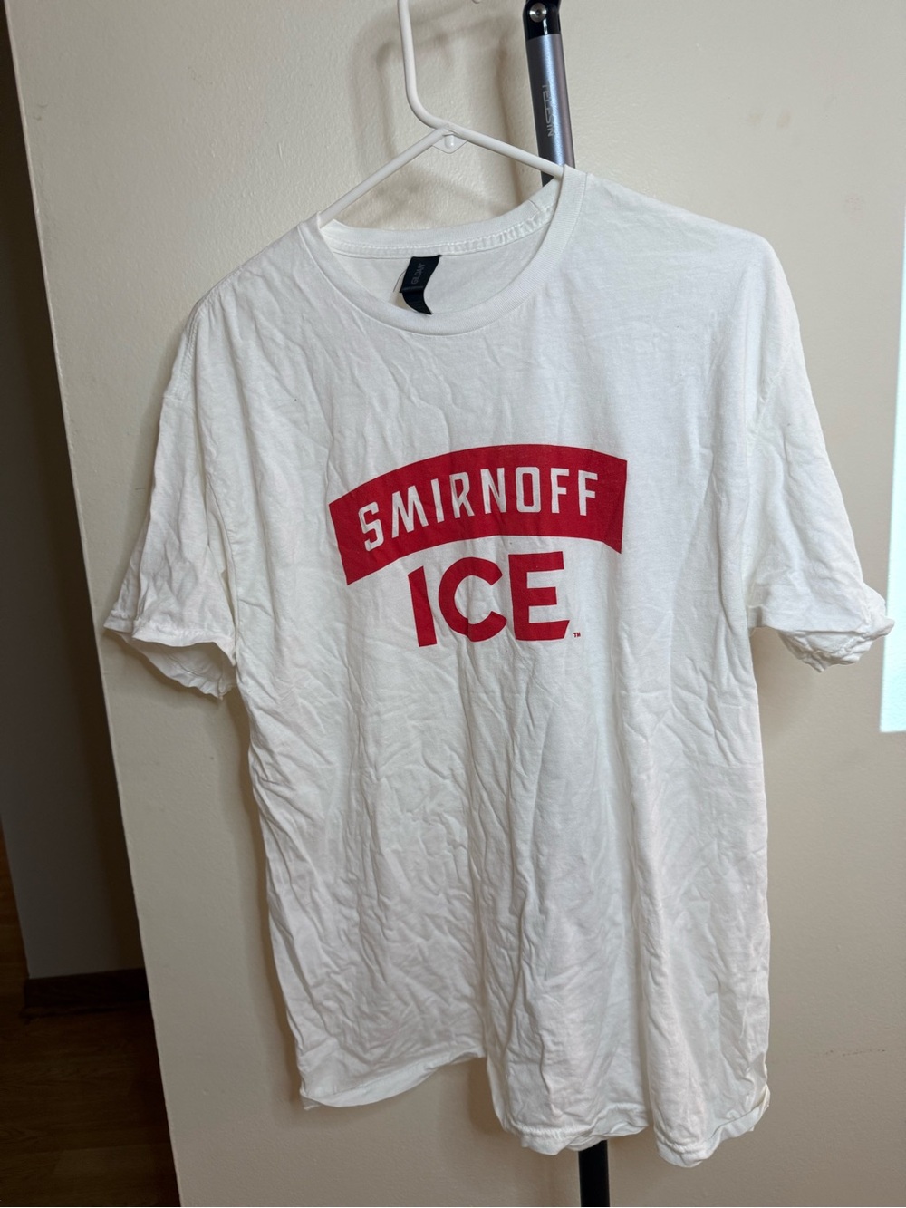 SmirnoffIce White Logo Tee - Men's Casual Shirt